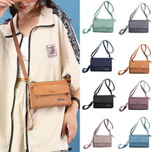 Laden Sie das Bild in den Galerie-Viewer, Mehrschichtige Geldbörse mit Reißverschluss für Damen