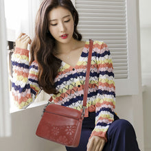 Laden Sie das Bild in den Galerie-Viewer, Damen Modische Einfache Quadratische Umhängetasche