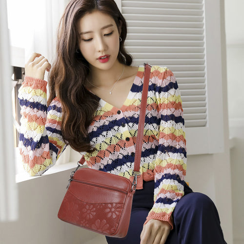 Damen Modische Einfache Quadratische Umhängetasche