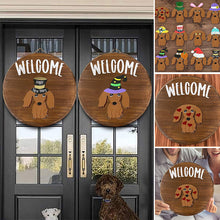 Laden Sie das Bild in den Galerie-Viewer, Dackel Tür hängende Dekoration