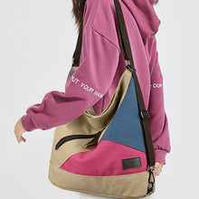 Laden Sie das Bild in den Galerie-Viewer, Lässige Umhängetasche in Kontrastfarbe