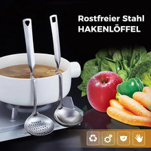 Laden Sie das Bild in den Galerie-Viewer, Hakenlöffel aus Edelstahl