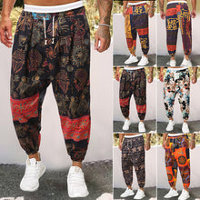 Laden Sie das Bild in den Galerie-Viewer, Neue Freizeithose aus Baumwollleinen für Herren