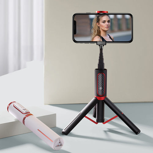 Einziehbarer Bluetooth-Fotoständer aus Aluminiumlegierung