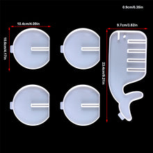 Laden Sie das Bild in den Galerie-Viewer, Kreative handgemachte Waluntersetzer Silikonform