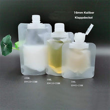 Laden Sie das Bild in den Galerie-Viewer, Tragbare Reise Verpackungstasche für flüssige Kosmetik, 10 Stück