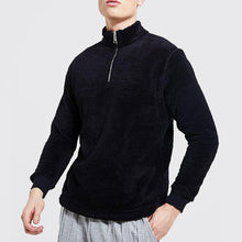 Laden Sie das Bild in den Galerie-Viewer, Langarm-Sweatshirt aus Plüsch für Herren