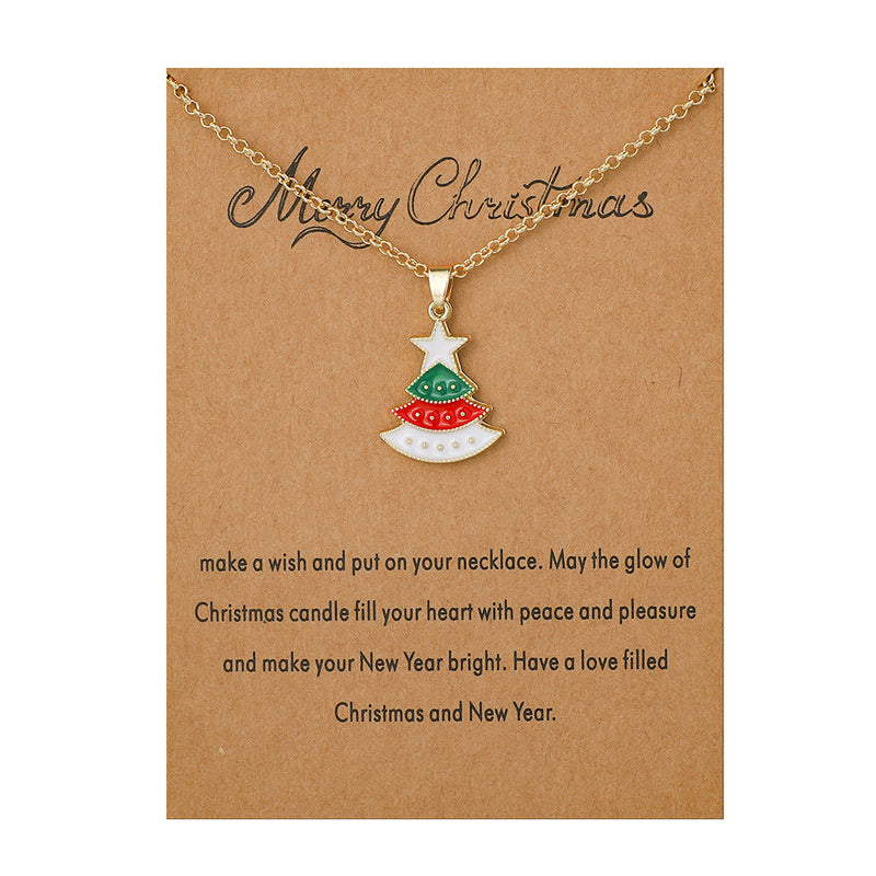 Legierungshalskette der Weihnachtsserie