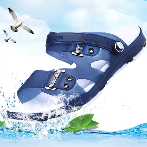 Herren Zweizweck-Sandalen Hausschuhe