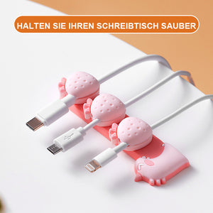 Magnetischer Kabelorganisator in Dinosaurierform