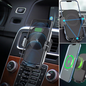 Kabelloser Autotelefonhalter mit Ladefunktion