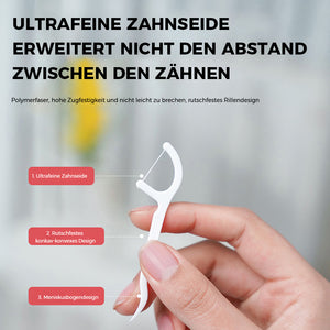 Kreative visuelle tragbare Aufbewahrungsbox für Zahnseide