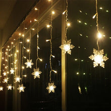 Laden Sie das Bild in den Galerie-Viewer, Schneeflocke LED dekorative Lichter