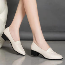 Laden Sie das Bild in den Galerie-Viewer, Rutschfeste Lederschuhe Mit Weicher Sohle Für Damen