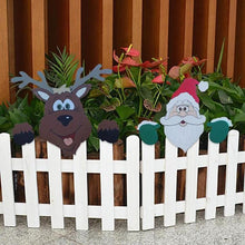 Laden Sie das Bild in den Galerie-Viewer, Weihnachtsthema Zaun Dekoration