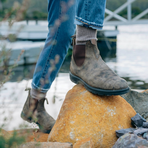 Handgefertigte Vintage-Chelsea-Stiefel für Herren und Damen