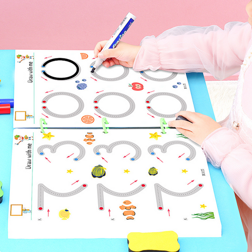 Kinder Lehrbuch für logisches Denken für die Früherziehung