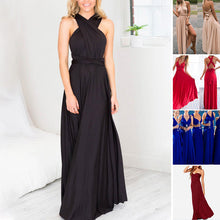 Laden Sie das Bild in den Galerie-Viewer, Vielseitiges und sexy Wickelkleid mit Riemen