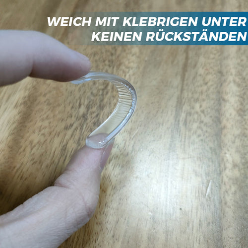 Antikollisionstüraufkleber aus Silikon(10 Stück)