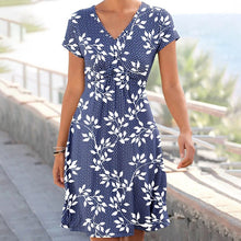 Laden Sie das Bild in den Galerie-Viewer, Vintage Blumen Sommerkleid