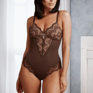 Sexy Spitzenbody mit Bauchkontrolle