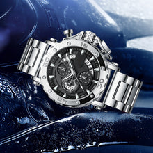 Laden Sie das Bild in den Galerie-Viewer, Leuchtende Quarzuhr für Herren