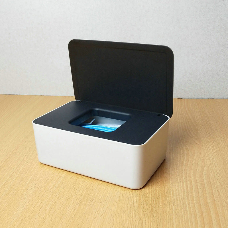 Staubdichte Aufbewahrungsbox für Taschentücher mit Deckel