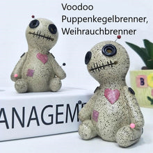 Laden Sie das Bild in den Galerie-Viewer, Voodoo Puppenkegelbrenner, Weihrauchbrenner