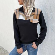Laden Sie das Bild in den Galerie-Viewer, Retro-Patchwork-Pullover