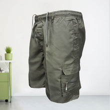 Laden Sie das Bild in den Galerie-Viewer, Lässige sportliche Frachtshorts für Herren mit mehreren Taschen