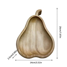 Laden Sie das Bild in den Galerie-Viewer, Hölzerne Obstschale in Tier-/Obstform