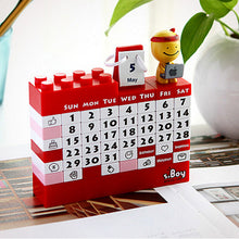 Laden Sie das Bild in den Galerie-Viewer, Schöner Cartoon-Block-Puzzle-Kalender