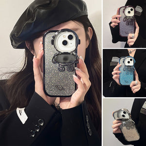 Handyhülle mit Astronautenständer für iPhone
