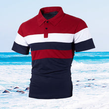 Laden Sie das Bild in den Galerie-Viewer, Poloshirt mit Revers für Herren