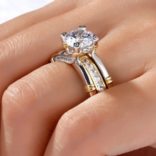 Laden Sie das Bild in den Galerie-Viewer, Kreative Kombination aus dreiteiligem Ring