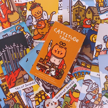 Laden Sie das Bild in den Galerie-Viewer, Katzen-Tarot