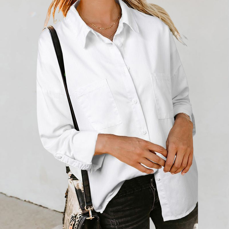 Vielseitige Freizeit-Jeansbluse für Damen