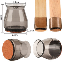 Laden Sie das Bild in den Galerie-Viewer, Allzweck-Stuhlmatte mit Silikonüberzug (4 Stück)