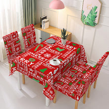 Laden Sie das Bild in den Galerie-Viewer, Weihnachten Tischdecke Stuhlbezug Dekoration