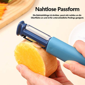 2-In-1 Schälmesser Aus Edelstahl