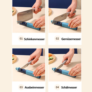 2-In-1 Schälmesser Aus Edelstahl