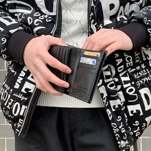 Laden Sie das Bild in den Galerie-Viewer, RFID kurze Geldbörse Für Herren