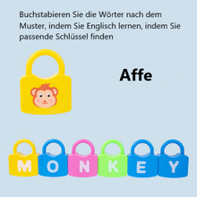 Laden Sie das Bild in den Galerie-Viewer, Montessori Lock Game Spielzeug