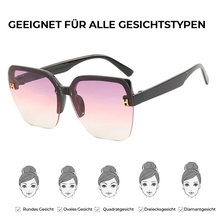 Laden Sie das Bild in den Galerie-Viewer, Rechteckige Mode-Sonnenbrille
