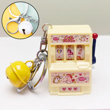 Laden Sie das Bild in den Galerie-Viewer, Kreativer Mini-Spielautomat-Schlüsselanhänger