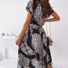 Laden Sie das Bild in den Galerie-Viewer, Sommer Bedrucktes Kleid für Damen