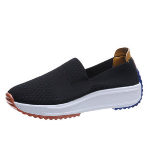 Damen Frühling und Herbst bequeme Freizeitschuhe