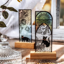 Laden Sie das Bild in den Galerie-Viewer, Durchscheinendes Haustier süßes Kätzchen Lesezeichen