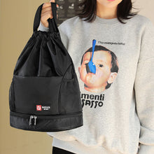 Laden Sie das Bild in den Galerie-Viewer, Sportrucksack Aus Nylon Mit Kordelzug