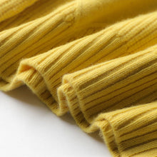 Laden Sie das Bild in den Galerie-Viewer, Einfarbiger Locker Gestrickter Pullover